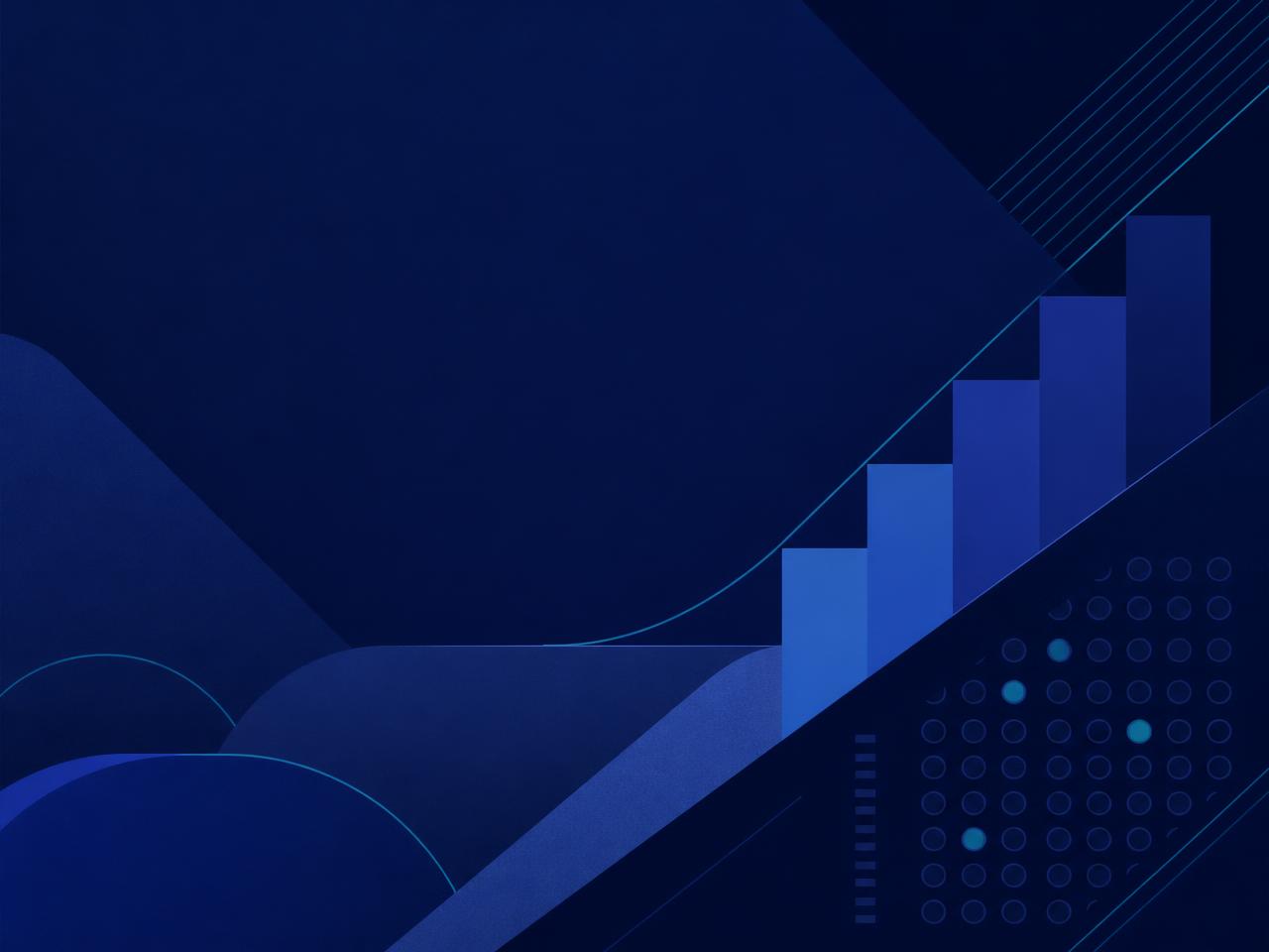 Abstract illustration of exam answer sheets and rising performance charts